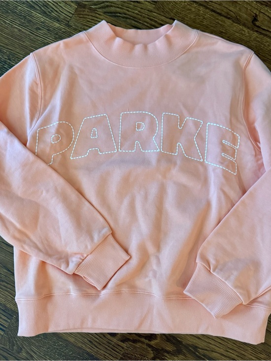 Parke Other - Women's Mockneck Pullover Sweatshirt -
Parke x Target Peach Orange L/XL